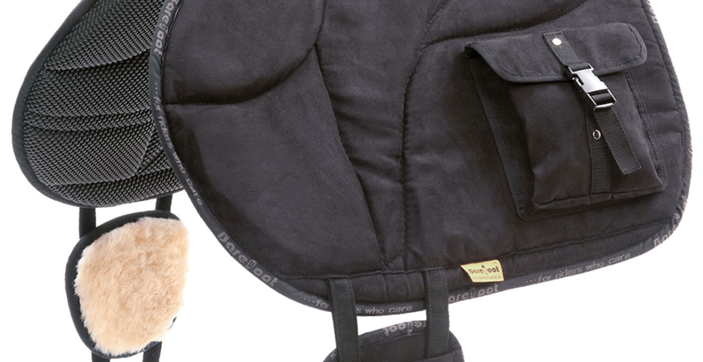 Barefoot siège en laine de mouton pour RIDE ON - Barefoot | Selle sans